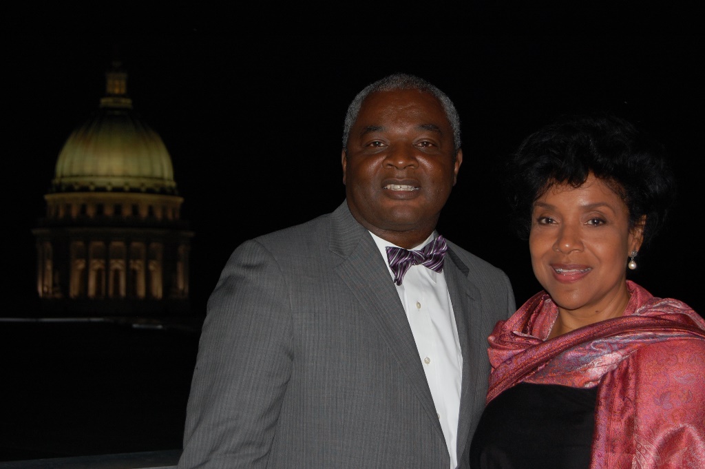 Ten Chimneys President, Randy Bryant, and Phylicia Rashad